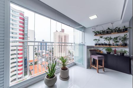 Varanda de apartamento à venda com 2 quartos, 69m² em Santa Paula, São Caetano do Sul