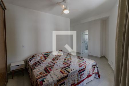 Quarto Suíte de apartamento para alugar com 2 quartos, 70m² em Vila Alzira, Guarujá