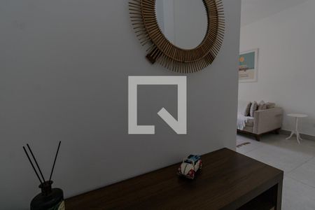 Sala de apartamento para alugar com 2 quartos, 70m² em Vila Alzira, Guarujá