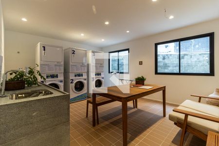 Apartamento para alugar com 27m², 1 quarto e sem vagaLavanderia