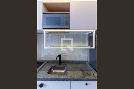 Cozinha - Detalhe de apartamento à venda com 1 quarto, 25m² em Vila Buarque, São Paulo