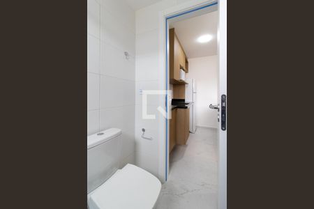Studio para alugar com 17m², 1 quarto e sem vagaDetalhe do banheiro