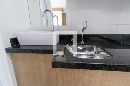 Studio para alugar com 17m², 1 quarto e sem vagaDetalhe da cozinha