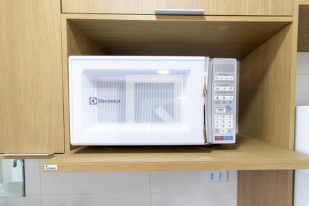 Studio para alugar com 17m², 1 quarto e sem vagaDetalhe da cozinha