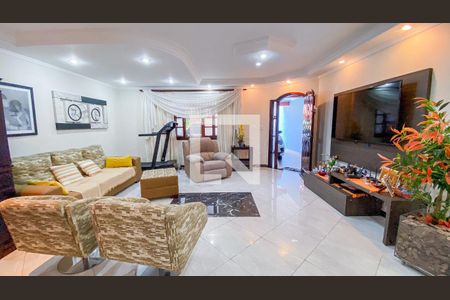Sala - Sala de Estar de casa à venda com 4 quartos, 280m² em Vila Metalúrgica, Santo André
