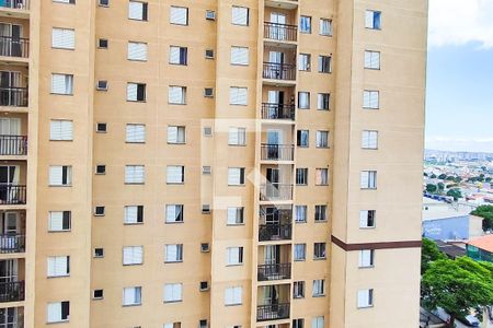 Varanda da Sala de apartamento para alugar com 2 quartos, 48m² em Parque Erasmo Assunção, Santo André