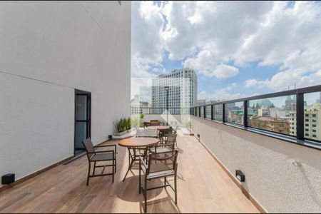 Apartamento para alugar com 24m², 1 quarto e sem vaga Apartamento para alugar com 24m², 1 quarto e sem vagaÁrea comum - Área gourmet