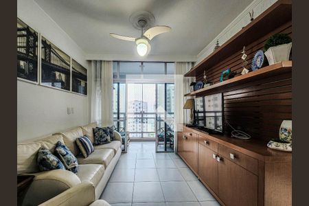 Sala de apartamento para alugar com 2 quartos, 96m² em Barra Funda, Guarujá