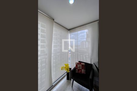 Varanda da Sala de apartamento à venda com 1 quarto, 40m² em Brás, São Paulo