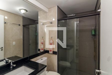 Banheiro de kitnet/studio à venda com 1 quarto, 39m² em Santa Efigênia, São Paulo