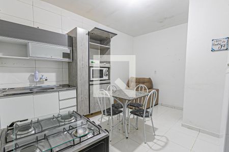 Sala/Cozinha de casa para alugar com 1 quarto, 42m² em Forquilhinhas, São José