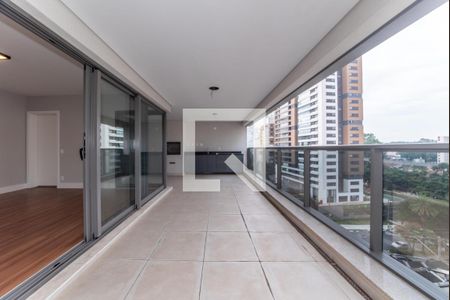 Varanda de apartamento para alugar com 3 quartos, 192m² em Campo Belo, São Paulo