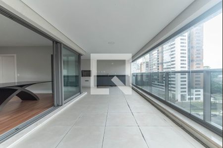 Varanda de apartamento à venda com 3 quartos, 192m² em Campo Belo, São Paulo