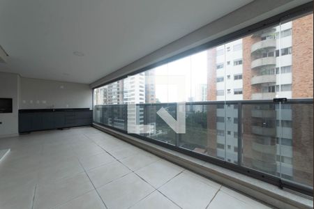 Varanda de apartamento à venda com 3 quartos, 192m² em Campo Belo, São Paulo