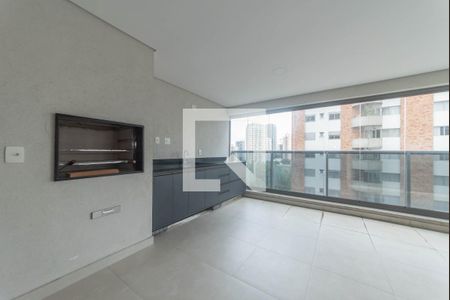 Varanda de apartamento à venda com 3 quartos, 192m² em Campo Belo, São Paulo