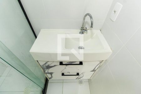 Banheiro de apartamento à venda com 1 quarto, 28m² em Brás, São Paulo