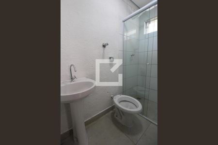 Banheiro de kitnet/studio à venda com 1 quarto, 25m² em Cidade Universitária, Campinas