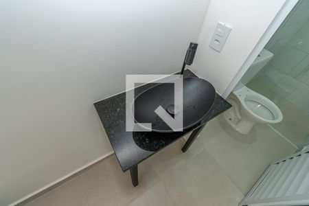 Detalhe Banheiro  de kitnet/studio à venda com 1 quarto, 24m² em Cidade Universitária, Campinas