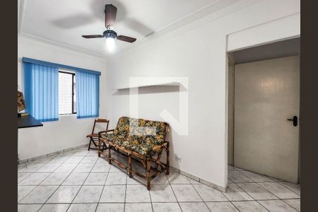 Sala de apartamento para alugar com 1 quarto, 73m² em Aparecida, Santos