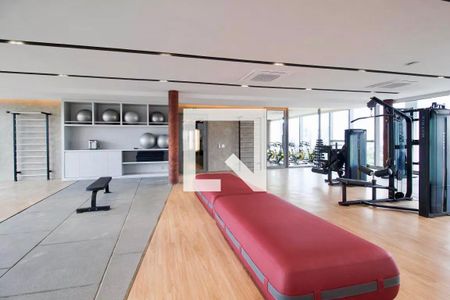 Studio para alugar com 29m², 1 quarto e sem vaga Studio para alugar com 29m², 1 quarto e sem vagaAcademia