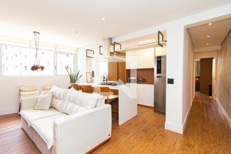 Sala de apartamento para alugar com 2 quartos, 63m² em Bela Vista, São Paulo