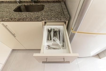 Apartamento para alugar com 45m², 1 quarto e sem vaga Apartamento para alugar com 45m², 1 quarto e sem vagaCozinha - Utensílios