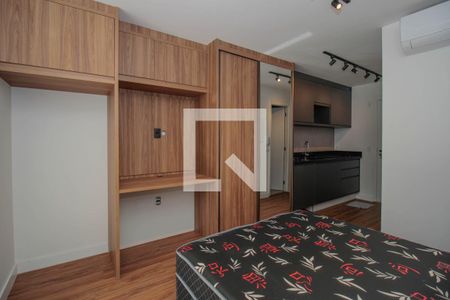 Studio para alugar com 28m², 1 quarto e sem vaga Studio para alugar com 28m², 1 quarto e sem vagaQuarto