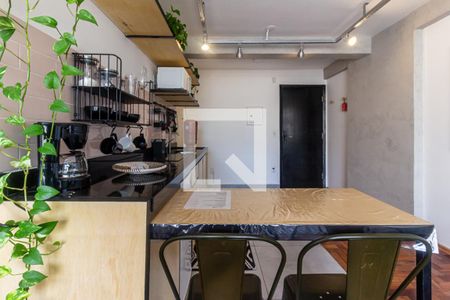 Studio à venda com 37m², 1 quarto e sem vaga Studio à venda com 37m², 1 quarto e sem vagaCozinha