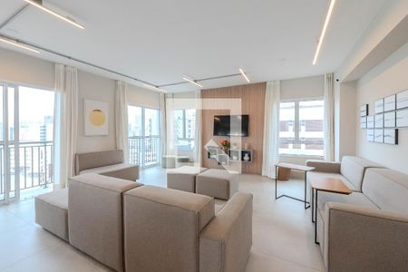 Studio para alugar com 19m², 1 quarto e sem vagaÁrea comum - Salão de festas