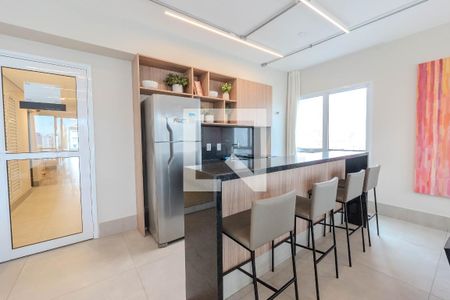 Studio para alugar com 19m², 1 quarto e sem vagaÁrea comum - Salão de festas