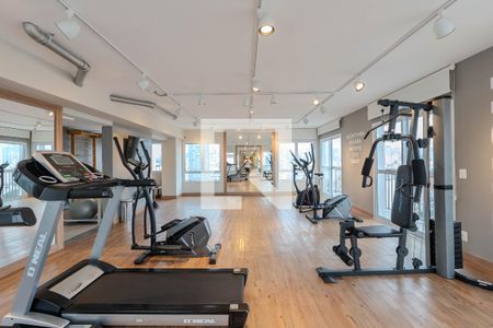 Studio para alugar com 19m², 1 quarto e sem vagaÁrea comum - Academia