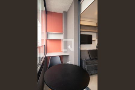 Studio à venda com 25m², 0 quarto e sem vagaVaranda