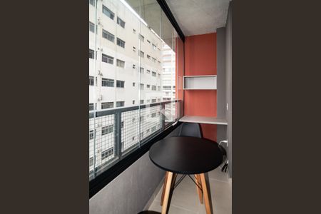 Studio à venda com 25m², 0 quarto e sem vagaVaranda