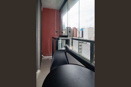 Studio à venda com 25m², 0 quarto e sem vagaVaranda