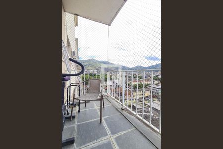 Varanda da Sala de apartamento à venda com 3 quartos, 65m² em Engenho de Dentro, Rio de Janeiro
