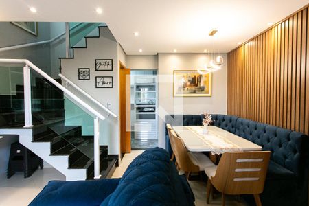 Sala de casa de condomínio à venda com 2 quartos, 120m² em Vila Esperança, São Paulo