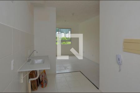 Apartamento para alugar com 36m², 2 quartos e 1 vagaCozinha e Área de Serviço