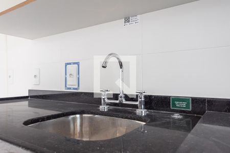 Cozinha de apartamento para alugar com 1 quarto, 50m² em Jardim Vera Cruz, São Paulo