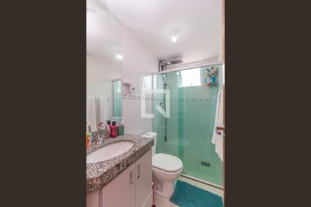 Banheiro da Suíte de apartamento à venda com 3 quartos, 148m² em Ipiranga, Belo Horizonte