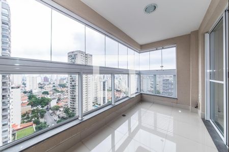 Varanda de apartamento à venda com 2 quartos, 68m² em Vila Gumercindo, São Paulo
