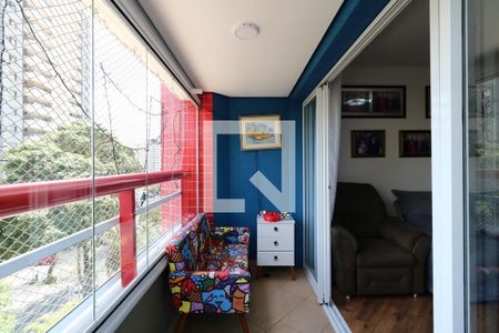 Sacada de apartamento à venda com 3 quartos, 133m² em Vila Assunção, Santo André