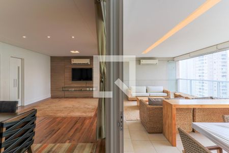 Sala de apartamento para alugar com 3 quartos, 220m² em Campo Belo, São Paulo