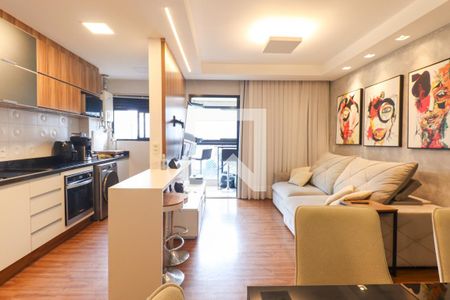 Sala de apartamento para alugar com 2 quartos, 80m² em Cristo Rei, Curitiba