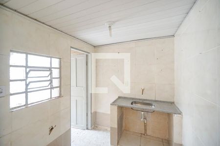 Cozinha de casa de condomínio para alugar com 1 quarto, 50m² em Vila Fernandes, São Paulo