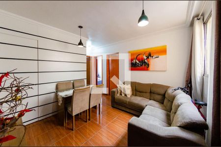 Sala de apartamento à venda com 2 quartos, 54m² em Estrela do Oriente, Belo Horizonte
