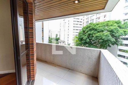 Varanda de apartamento para alugar com 4 quartos, 189m² em Perdizes, São Paulo