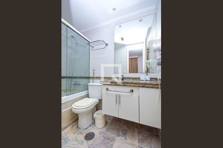 Apartamento à venda com 60m², 1 quarto e 2 vagasBanheiro da Suíte