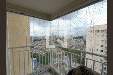 Varanda Gourmet da sala de apartamento à venda com 4 quartos, 115m² em Vila Santo Antonio, Guarulhos