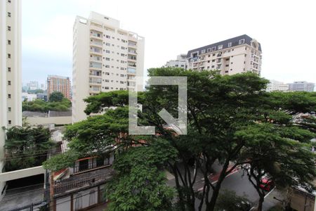 Vista Varanda  de apartamento para alugar com 1 quarto, 35m² em Indianópolis, São Paulo