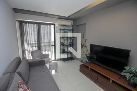 Sala de apartamento à venda com 1 quarto, 42m² em Laranjeiras, Rio de Janeiro